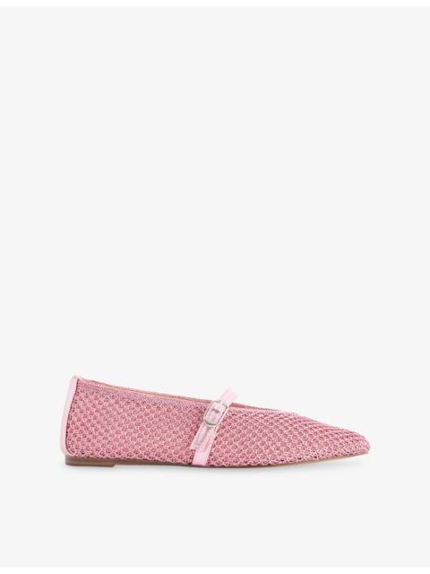 STEVE MADDEN Gayla Woven Ballet Flats