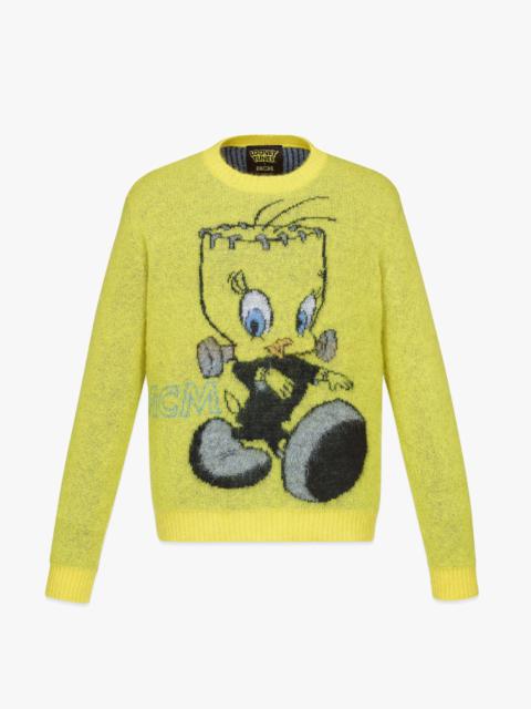 MCM Men’s Looney Tunes x MCM  Mohair Jacquard Sweater