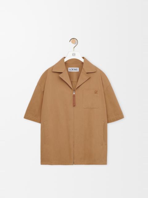 Loewe Short sleeve shirt in cotton