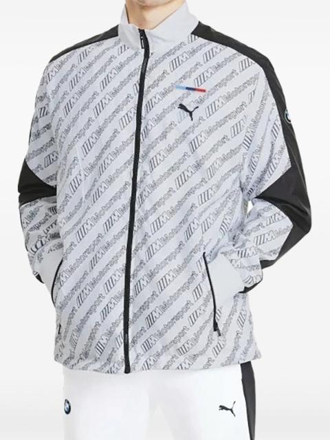 PUMA x BMW Motorsport logo-pattern jacket