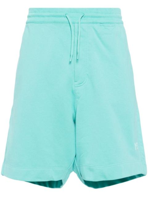 Y-3 logo-print track shorts