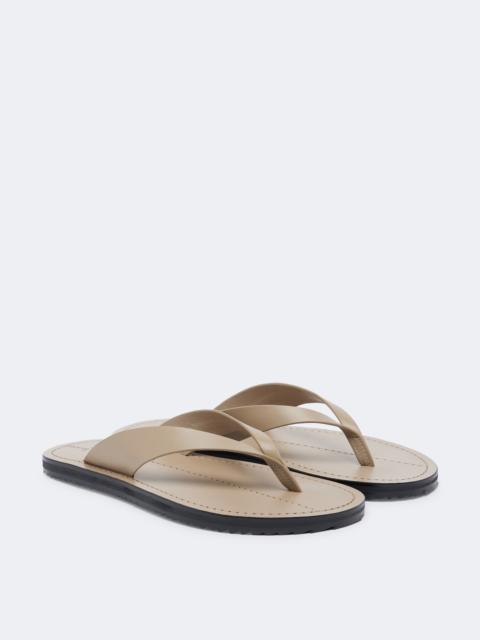 A.EMERY Flora leather thong sandals