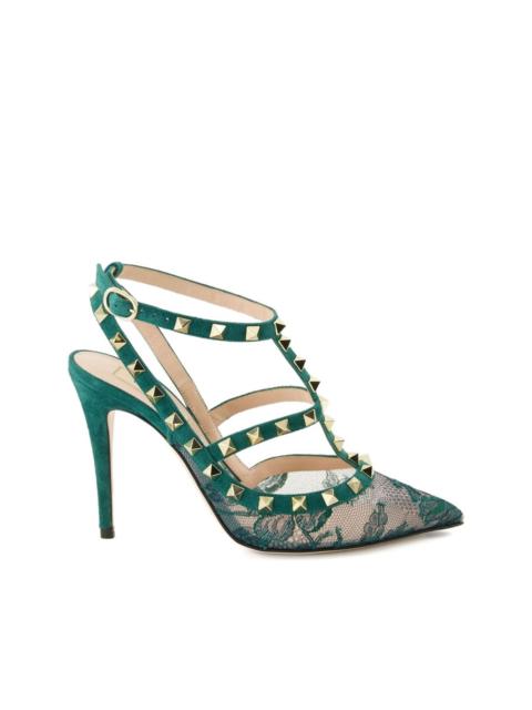 Valentino 10mm rockstud lace court pumps