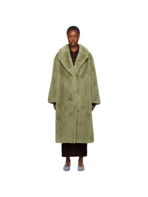 Green Maria Faux-Fur Coat