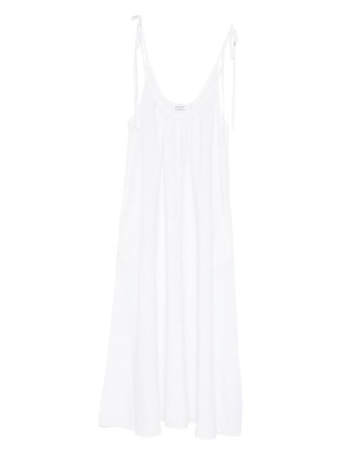 ANINE BING tie-strap midi dress