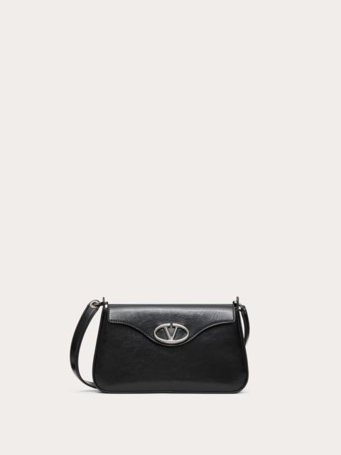 VLOGO THE BOLD EDITION MINI SHOULDER BAG IN SHINY CALFSKIN