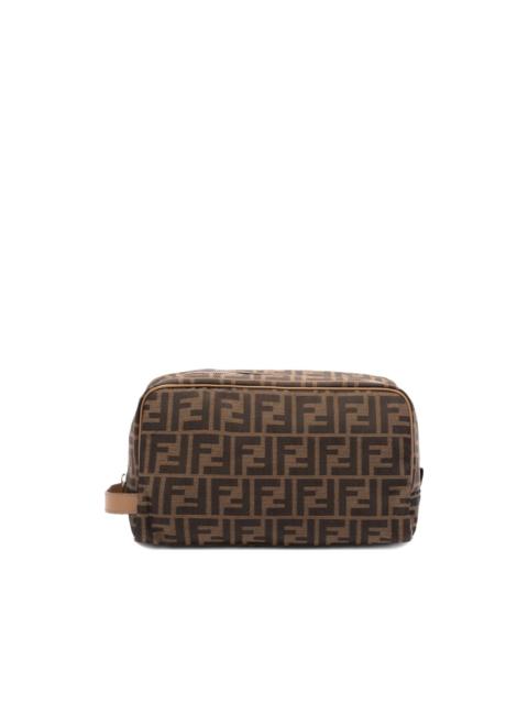 FENDI monogram zip wash bag