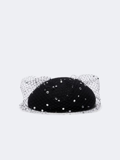 Jennifer Behr Voilette embellished hat