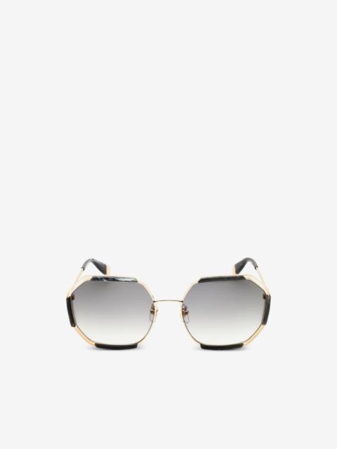FURLA round-frame sunglasses