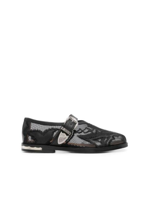 TOGA PULLA embroidered loafers
