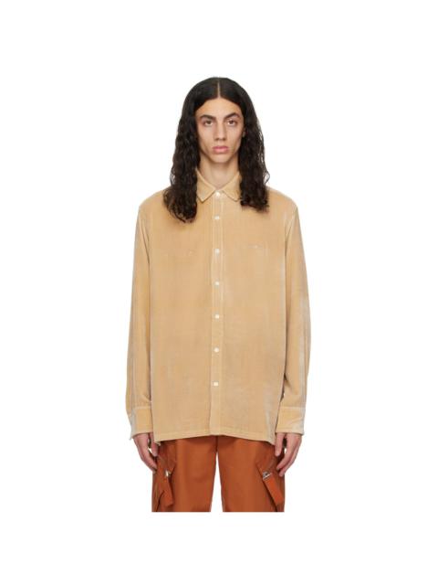 Beige Le Papier 'La Chemise Tombolo' Shirt