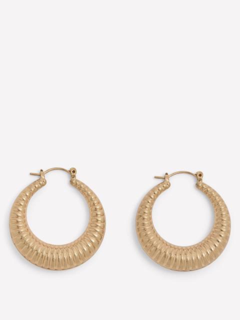 BODEN Large Hoops-Gold