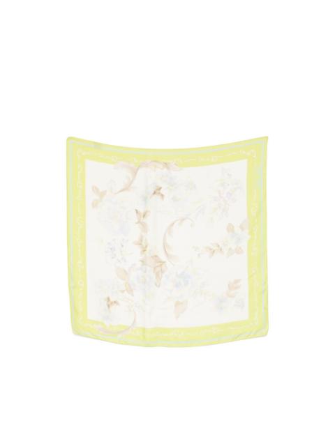 forte_forte floral-print twill scarf