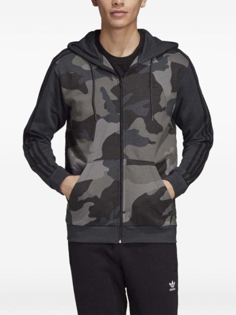 adidas camouflage full-zip hoodie