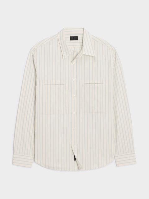 TODD SNYDER Welt Pocket Poplin Big Shirt