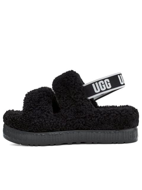 UGG (WMNS) UGG Oh Fluffita 'Black' 1120876-BLK