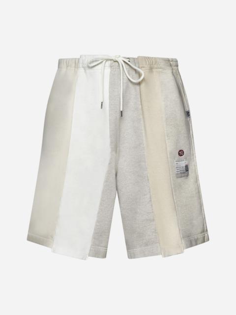 Maison MIHARAYASUHIRO Vertical Switching cotton shorts
