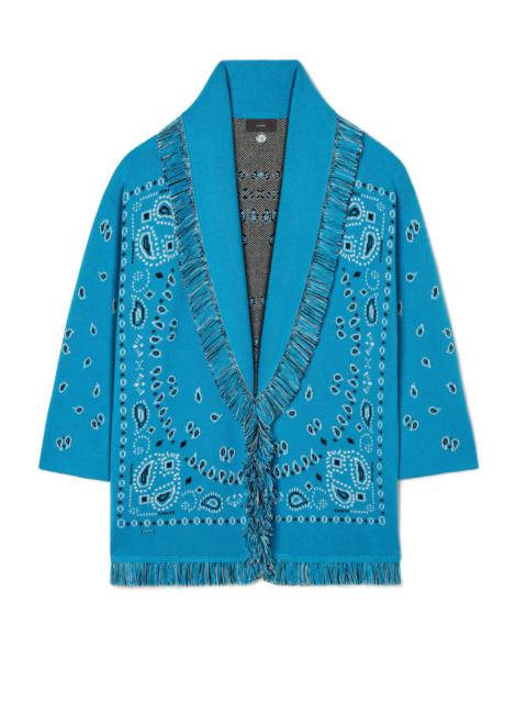 Bandana Jacquard Cardigan