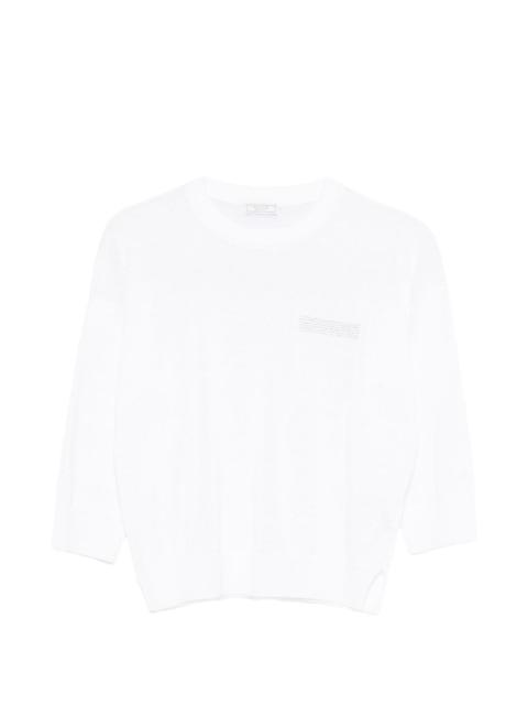 PESERICO crew-neck sweater