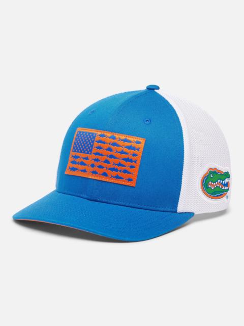 Columbia Collegiate PFG Mesh Fish Flag Ball Cap - Florida