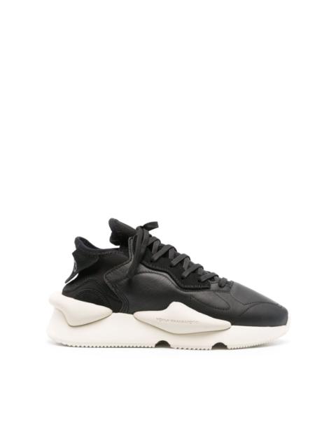 Y-3 Kaiwa chunky leather sneakers