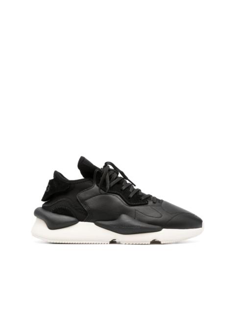 Y-3 Kaiwa chunky leather sneakers