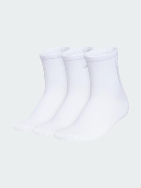 adidas Women's Luxe 3-Pack High Quarter