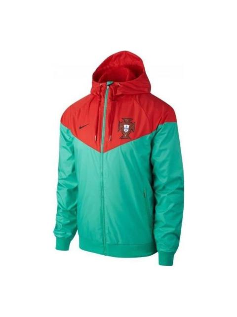 Nike Portugal Windrunner Jacket 'Red Green' 891334-348