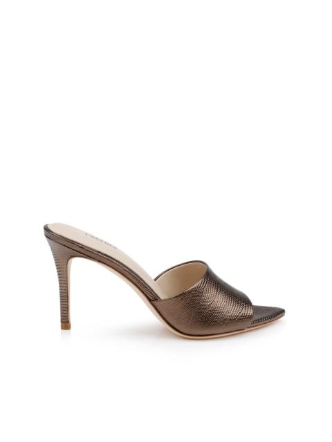 L'AGENCE Lolita Leather Open-Toe Mule
