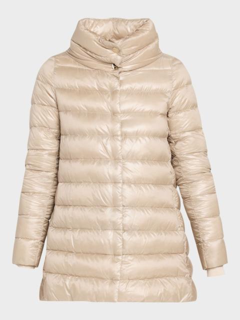 Herno Amelia Ultra-Light A-Line Down Jacket