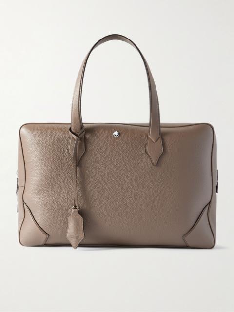 Montblanc Full-Grain Leather Holdall Beige