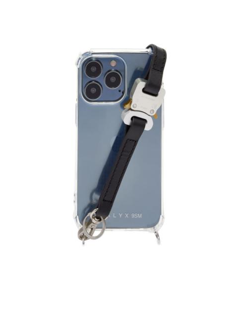 1017 ALYX 9SM 1017 ALYX 9SM Leather Strap iPhone 13 Pro Case