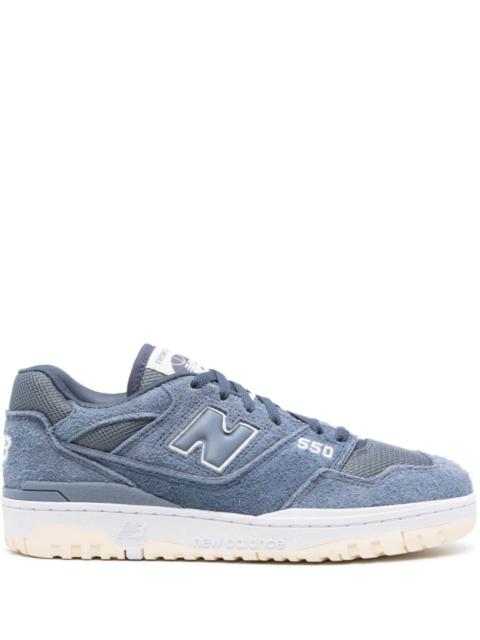 New Balance 550 suede sneakers