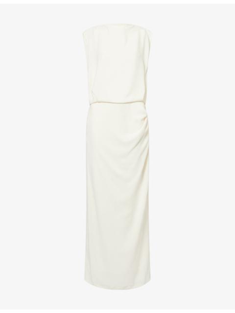 CAMILLA AND MARC Eon Draped Woven Maxi Dress