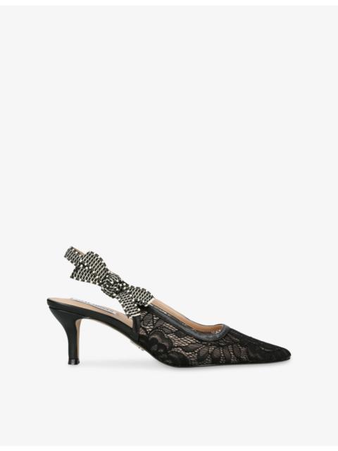 STEVE MADDEN Ensemble Lace Heeled Pumps