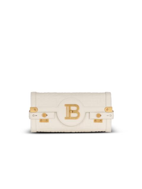 B-Buzz 23 monogrammed grained leather clutch