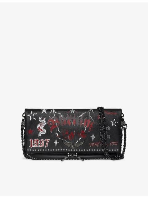 Carhartt Rock Punch Leather Clutch Bag