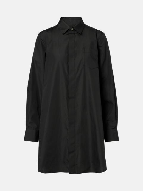 sacai Poplin shirt dress