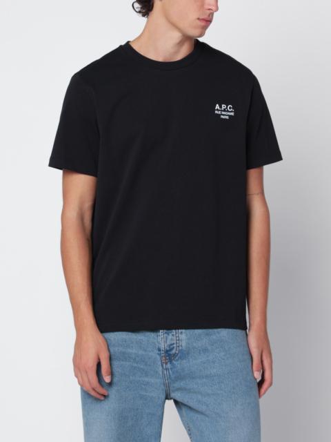 A.P.C. Rue Madame T-shirt in black cotton