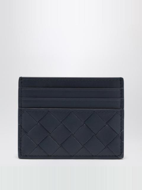 Bottega Veneta Card holder Abyss/Cypress in Intrecciato