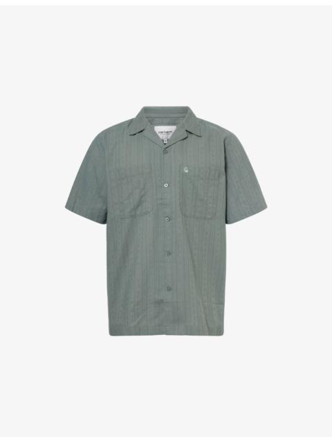Carhartt WIP Gareth Embroidered Cotton Shirt