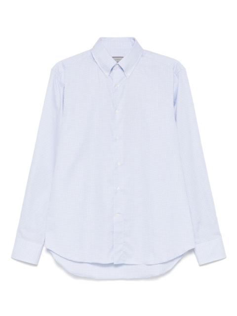 Canali checked shirt
