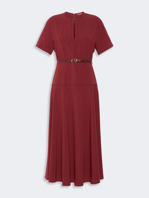 Max Mara ZORRO Long cady dress - RUBY