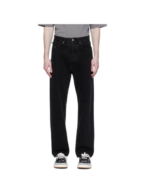 Ambush Black Waist Detail Jeans