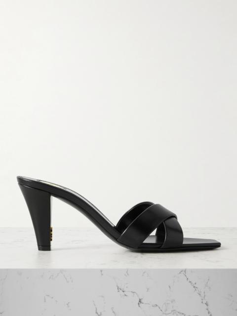 SAINT LAURENT Jill Leather Mules