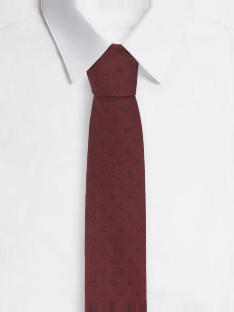 Dolce & Gabbana Tie-design silk jacquard blade tie (6 cm)