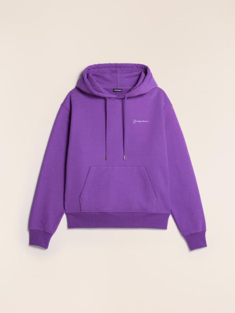 JACQUEMUS Le sweatshirt brodé