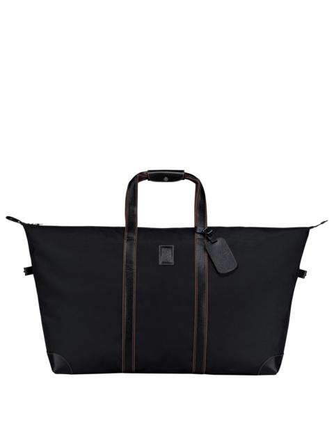 Longchamp Boxford XL Travel bag Black - Recycled canvas