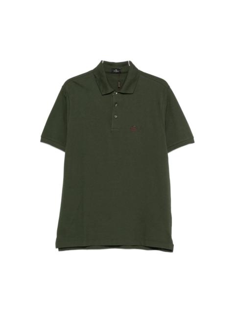 Etro Logo cotton polo shirt