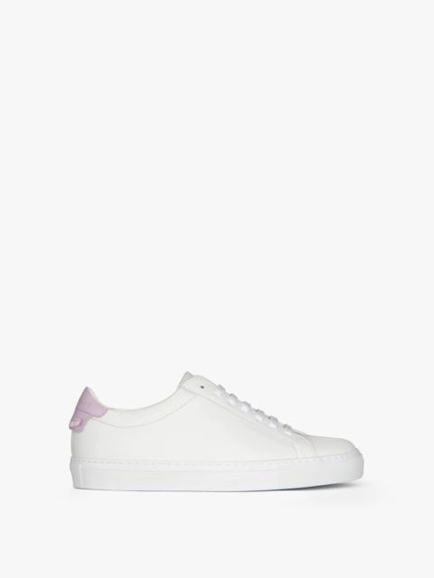 Givenchy URBAN STREET SNEAKERS IN TWO TONE LEATHER